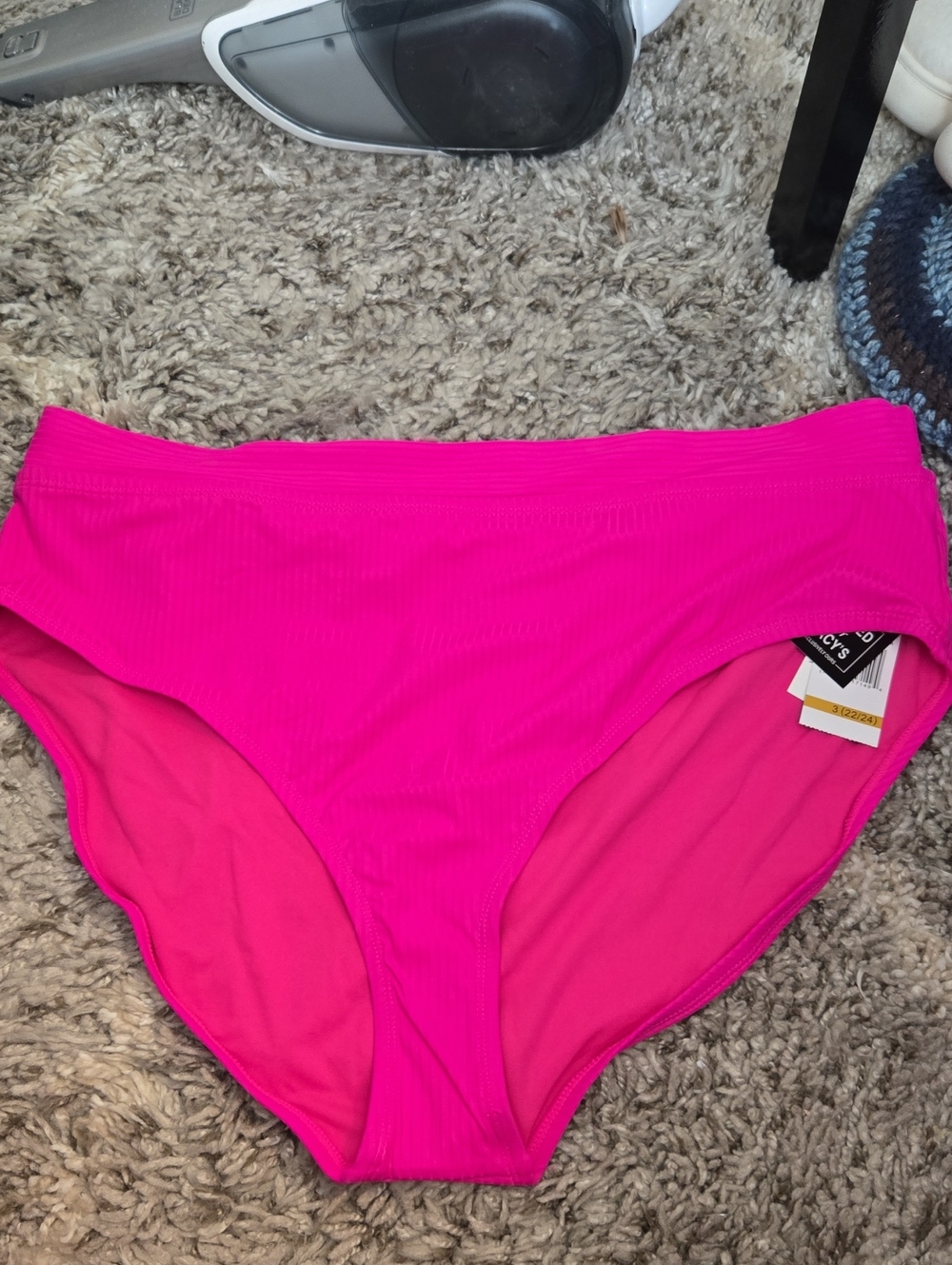 California Waves Women's Bikini Briefs in Hot Pink